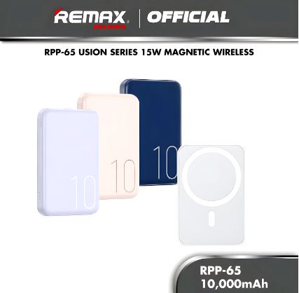 RPP-65 REMAX Usion Series 10000mAh PD 20W Magnetic Wireless Fast Charging Power Bank