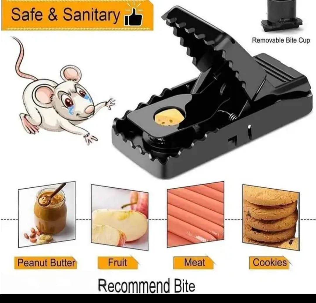 PACK OF 3 Heavy Duty Mouse Trap